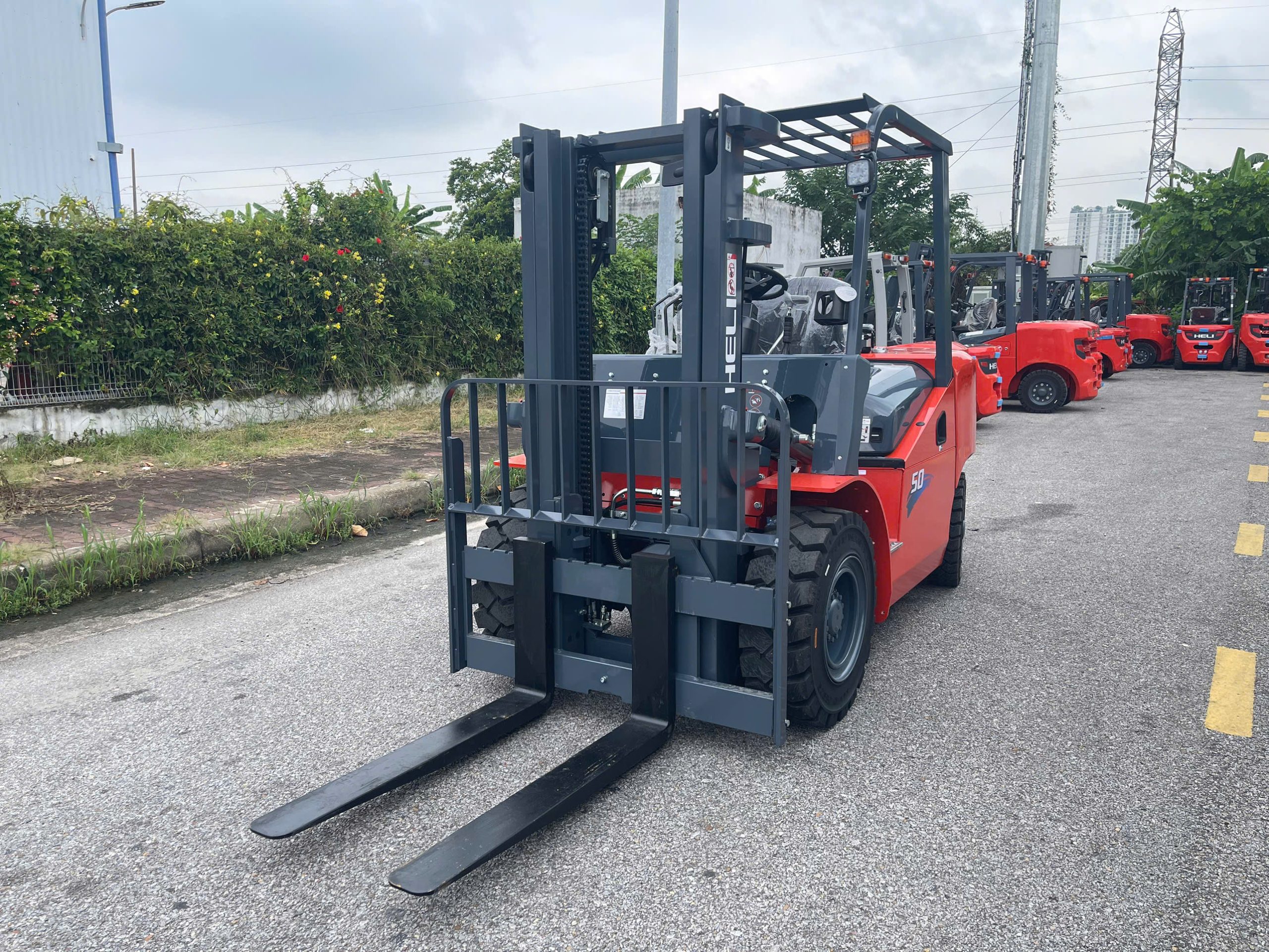Xe nâng dầu 5 tấn K2 series