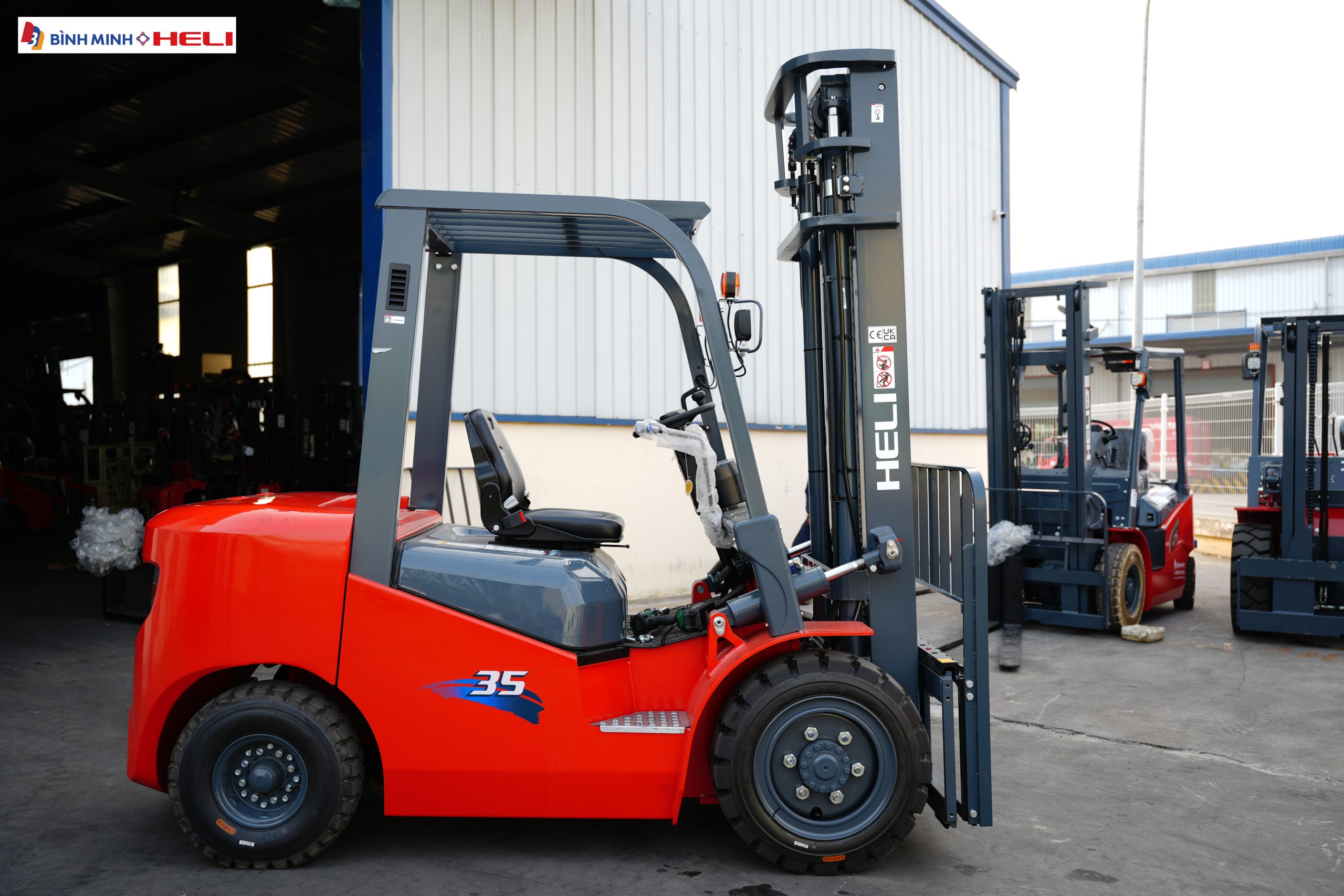 Xe nâng dầu Heli 3,5 tấn K2 series CPCD35-Q22K2